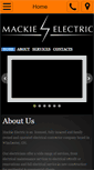Mobile Screenshot of mackieelectric.ca